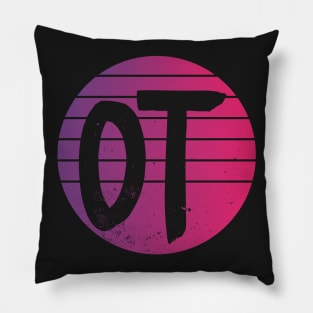 OT Occupational Therapy Therapist Month Gift print Pillow