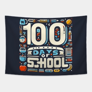 100 days of School Tapestry