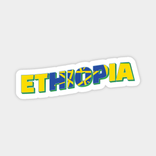 Ethiopia Vintage style retro souvenir Magnet