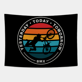 BMX Bike Every Day Tapestry