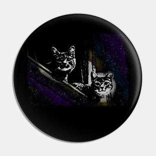 Galaxy Cats Pin