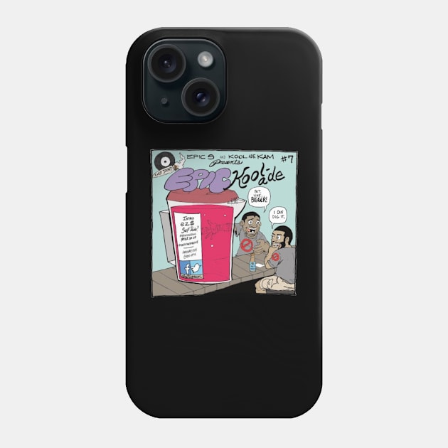 Support Kam Komics: EPICKOOL-ADE album Tshirt Phone Case by Kam Komics 