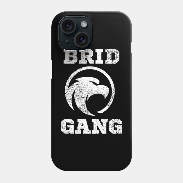 Bird Gang Philadelphia Eagles Vintage Look Design Phone Case by We Only Do One Take