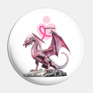 Cancer Survivor - Dragon Strong Pin