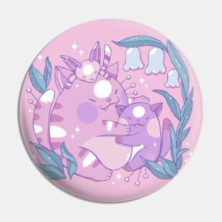 Kitty Creature Hugs Pin