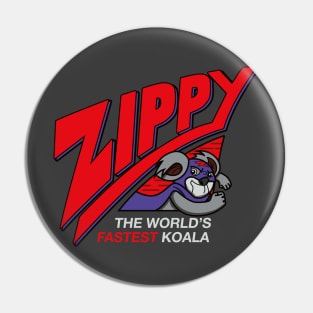 Zippy - The World's Fastest Koala (Asphalt) Pin