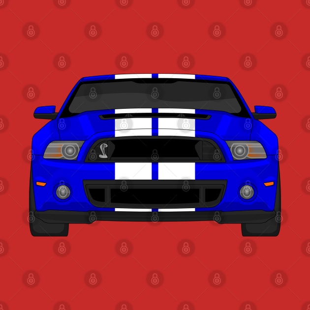 MUSTANG SHELBY GT500 DARK-BLUE by VENZ0LIC