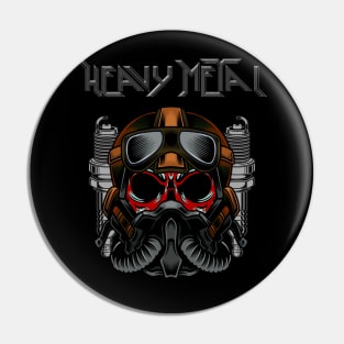 HEAVY METAL Pin