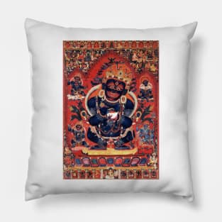 Mahakala Tibetan Buddhist Wrathful Deity Pillow