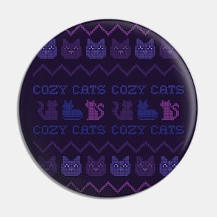 Cozy Cats [sock] Pin