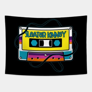 Sleater Kinney - Mixtape Vintage Retro Tapestry