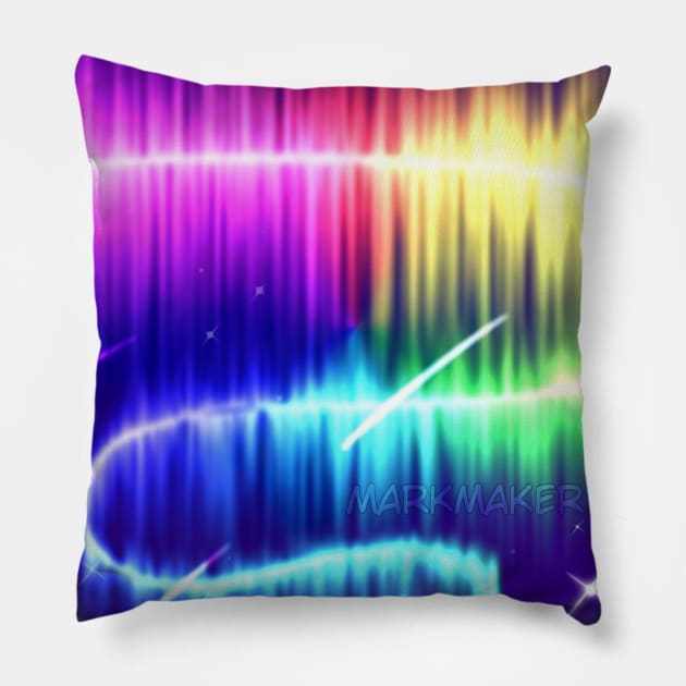 Aurora Borealis Pillow by MarkMaker36