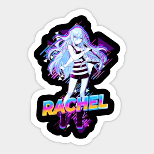 AOD: Zack, Rachel art by Kibo-Kibo - Angels Of Death - Sticker