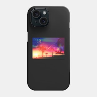 Neon Beach Phone Case