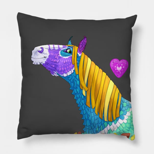 Viva Pinata Horstachio Pillow by Tuihoof