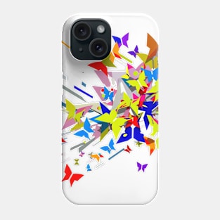 Kaleidoscopic Flight Butterfly Explosion Phone Case