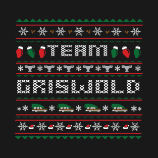 Team Griswold Christmas Vacation Sweater Design T-Shirt