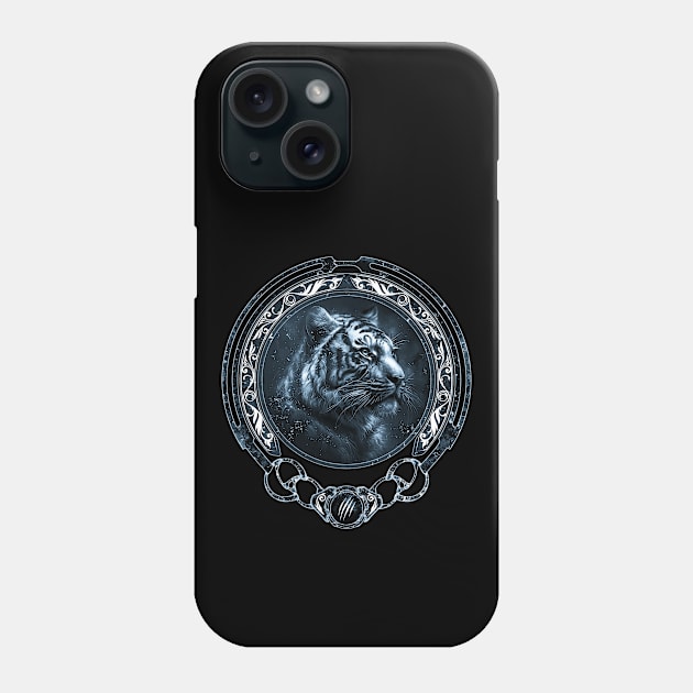 Bengal King Tiger Phone Case by NicGrayTees