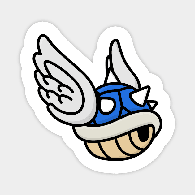 Blue Shell Magnet by Radradrad