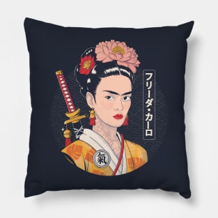 Samurai Frida Pillow