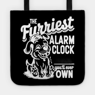 The Furriest Alarm Clock You'll ever own Tote