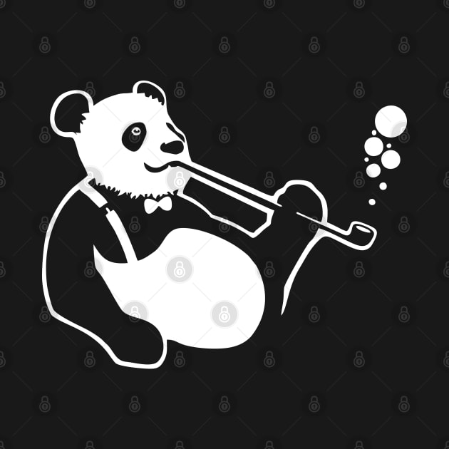 Smoking Panda by Dracos Graphics