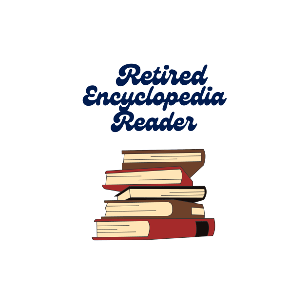 Retired Encyclopedia Reader by Fragile Image 