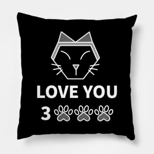 CATS LOVE YOU 3000 Pillow