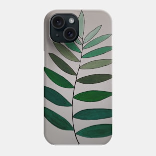 Abstract Leafy Life Phone Case