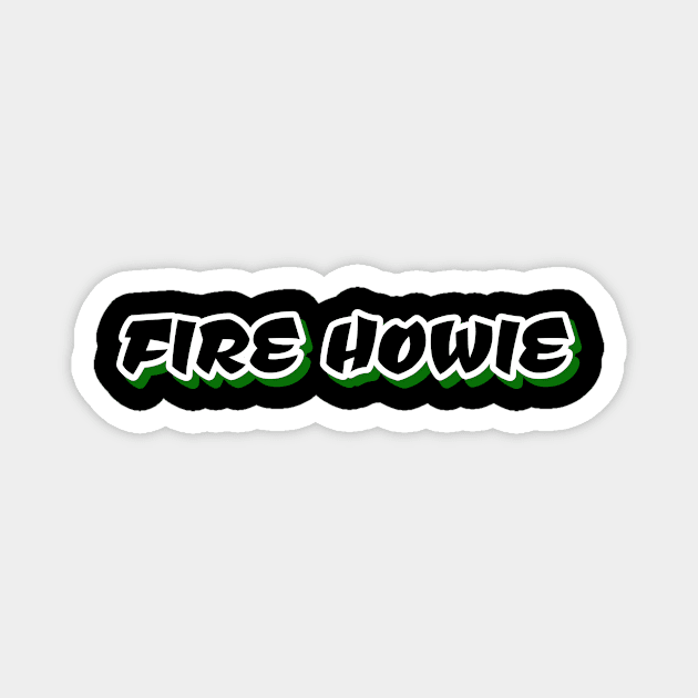 Fire Howie Magnet by 215 Tailgate Co.