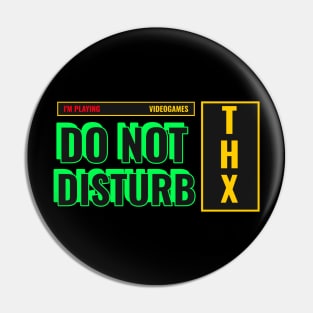 Do not disturb Pin