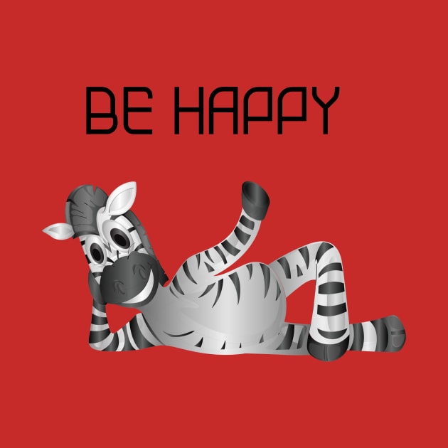 Be Happy With The Happy Zebra by PARADISE20