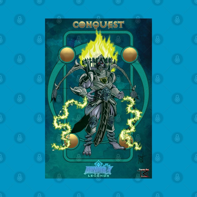 Conquest Comic Design by Toytally Rad Creations