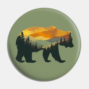 Smoky Bear Pin