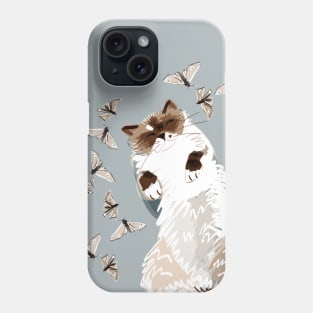 Siamese Persian Ragdoll sleepy Cat Phone Case