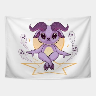 Kawaii Baphomet Tapestry