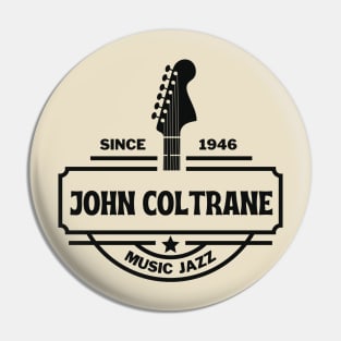 John Coltrane // Guitar Pin