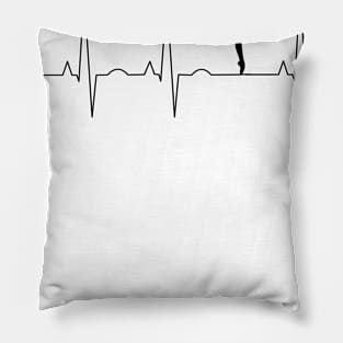 Ballerina Heartbeat Pillow