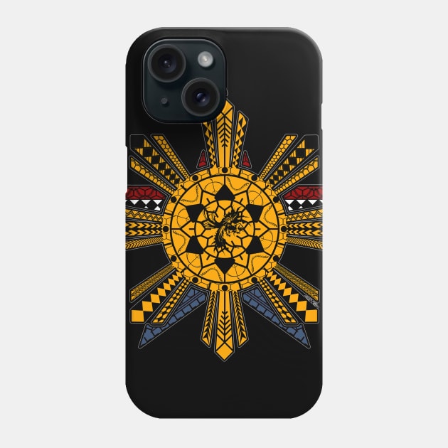 Philippine American Flag Batok Phone Case by Nostalgink