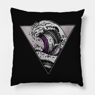 Asexual LGBT Wave Pillow