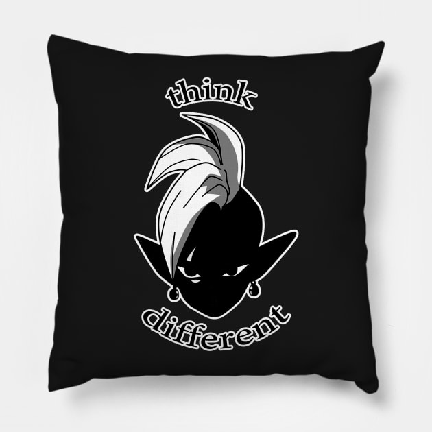 Zamasu - think different! Pillow by Flegma