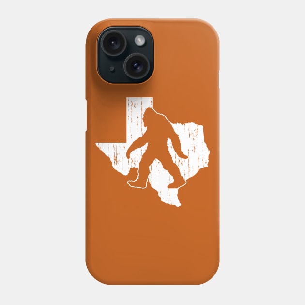 Bigfoot Country - Texas Phone Case by dustbrain