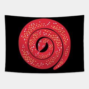 Circle Snake Tapestry