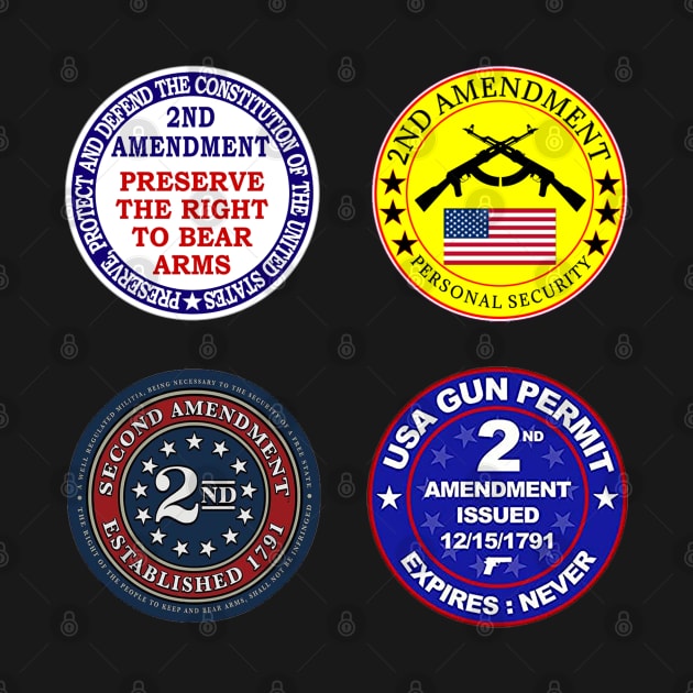 2nd Amendment Stickers by  The best hard hat stickers 