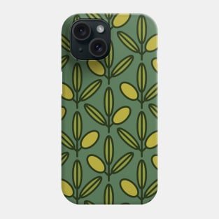 Olives - Mediterranean pattern Phone Case