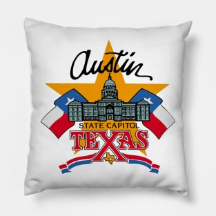 Austin, Texas Decal Pillow