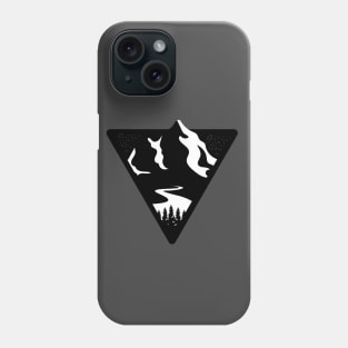 I am the mountain Phone Case