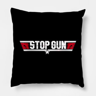 stop gun Pillow