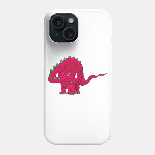 Dinosaur Phone Case by Dojaja