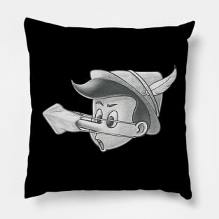 Pinocchio With Face Mask Pillow